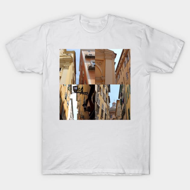 The buildings of Nice T-Shirt by Jonesyinc